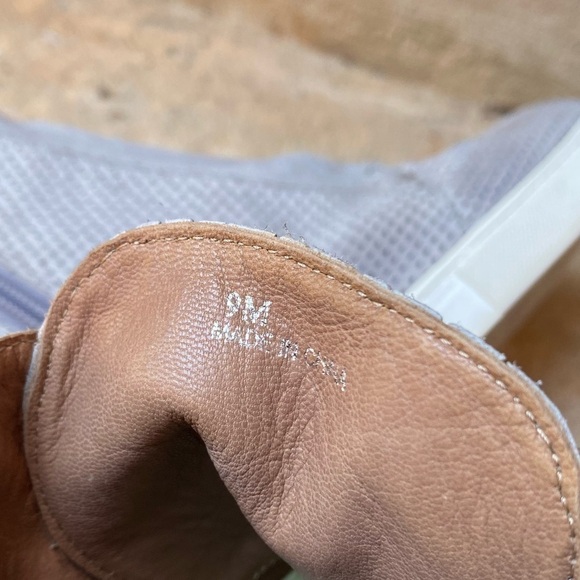 Linea Paolo Womens 9 Gray Ankle Boots Booties Wedge Sneakers - Picture 8 of 10